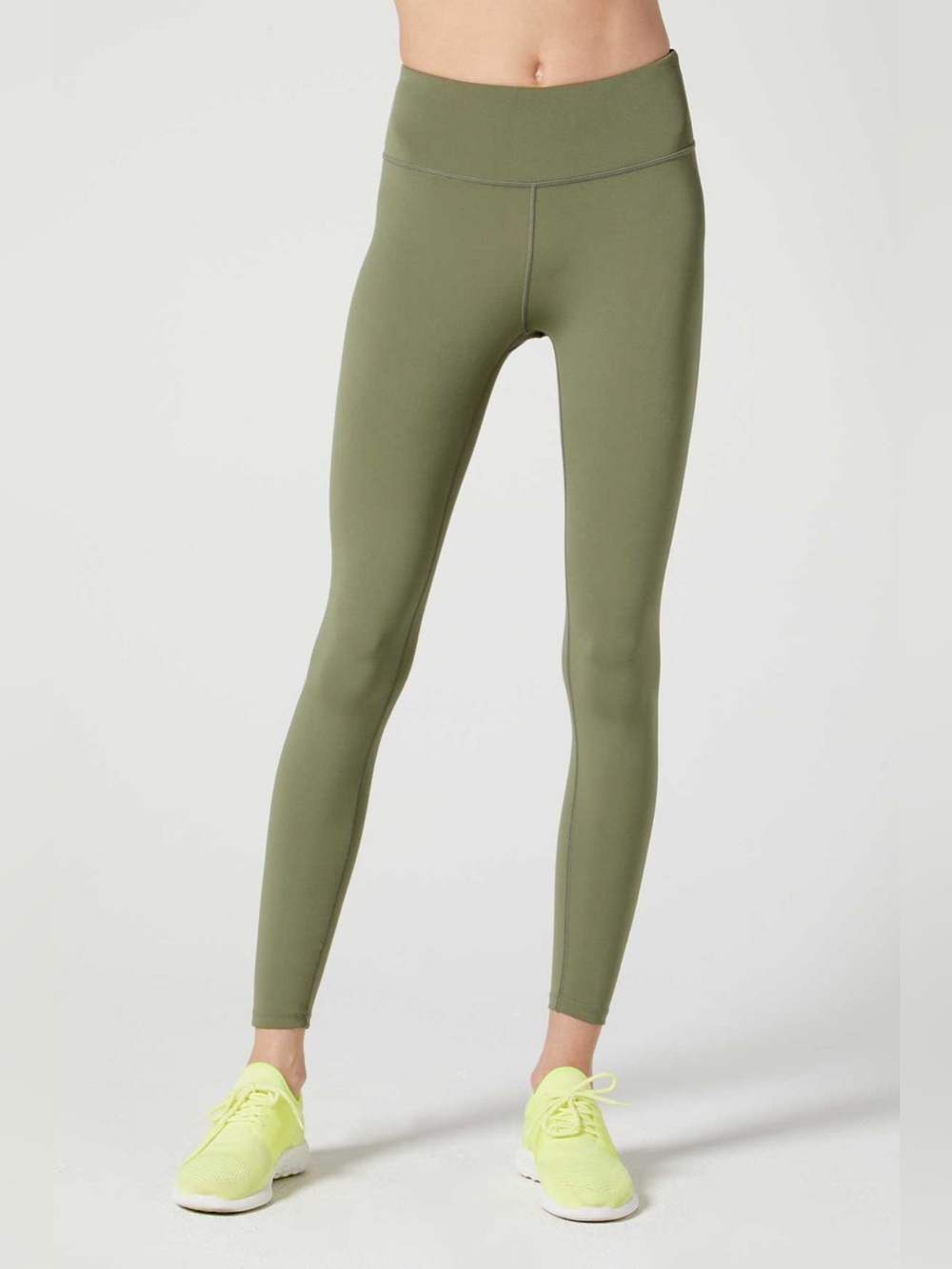 Wear It To Heart Zoe Back Pocket Leggings in Deep Lichen NWT XS
